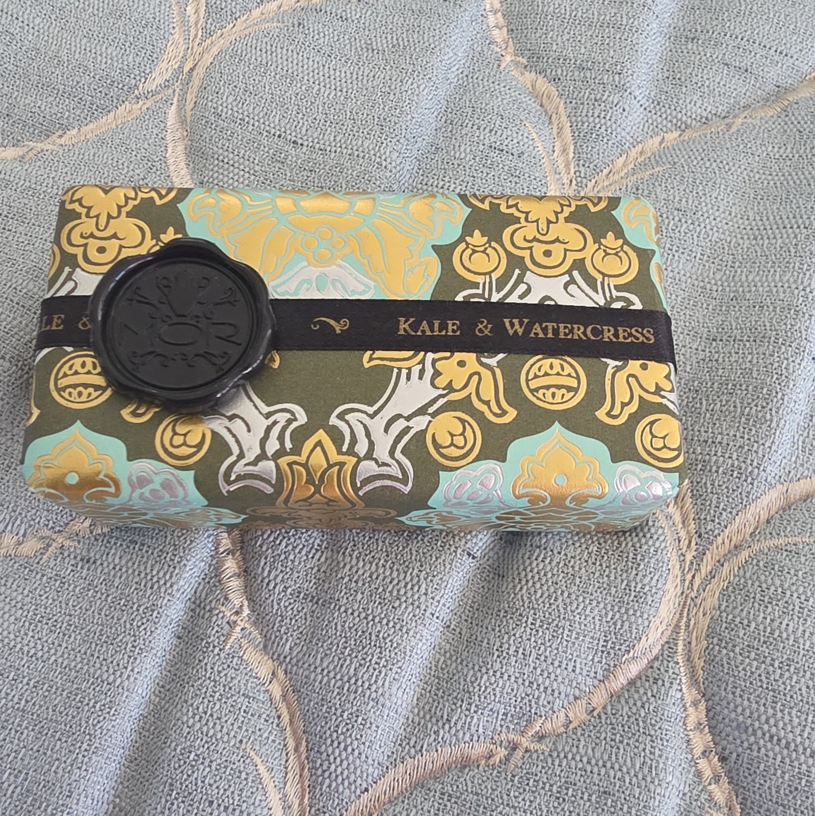 MOR Emporium Kale & Watercress Soap Bar 7.0 oz Triple-Milled, Cruelty-Free