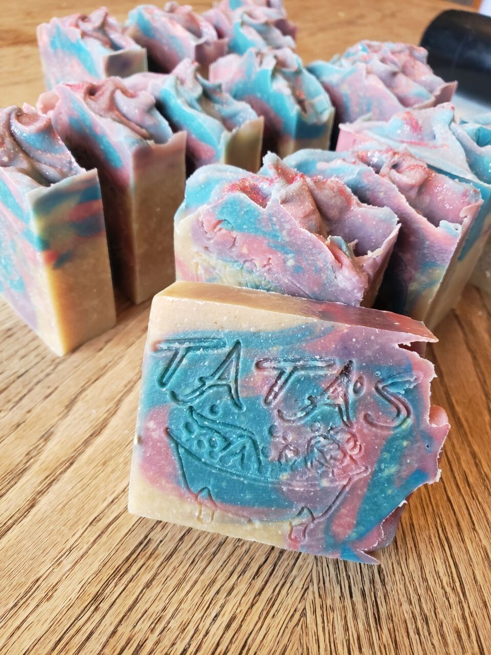 Tatas Handmade Goat Milk Soap Hemp Shea Oatmeal Tallow Quick Ship! 4.7-5oz Bars