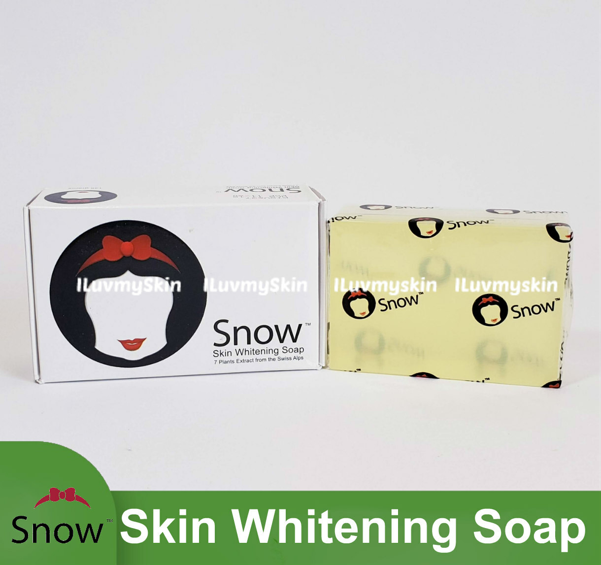 Snow Skin Whitening Soap 7 Plants Extract from the Swiss Alps (135g)