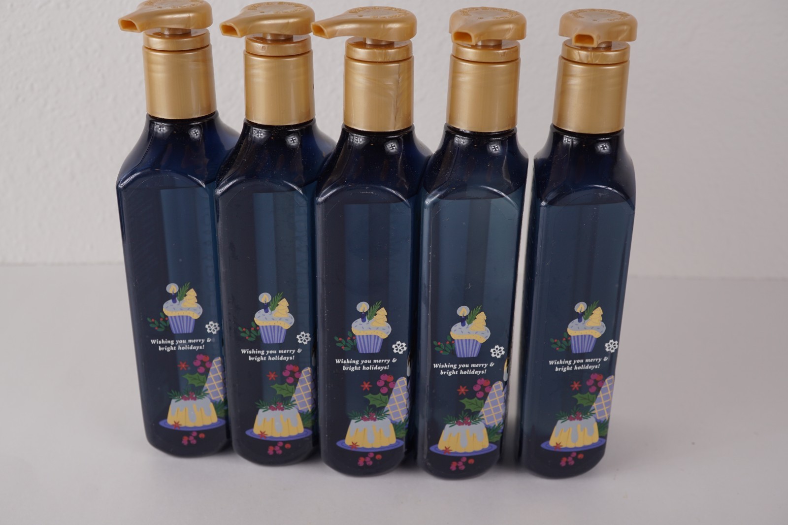 5 BATH & BODY WORKS COCONUT ANGEL CAKE DEEP CLEANSING GEL HAND SOAP
