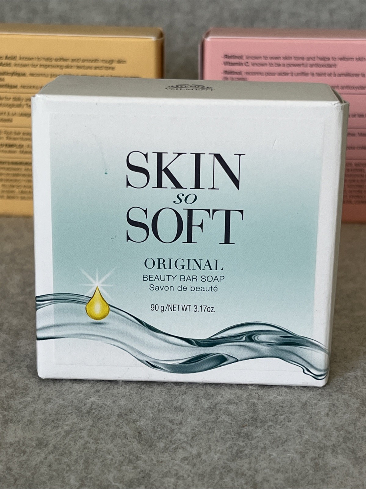 AVON Skin so Soft Bar Soap Original Soft & Sensual Facial Bar w/Salicylic Acid