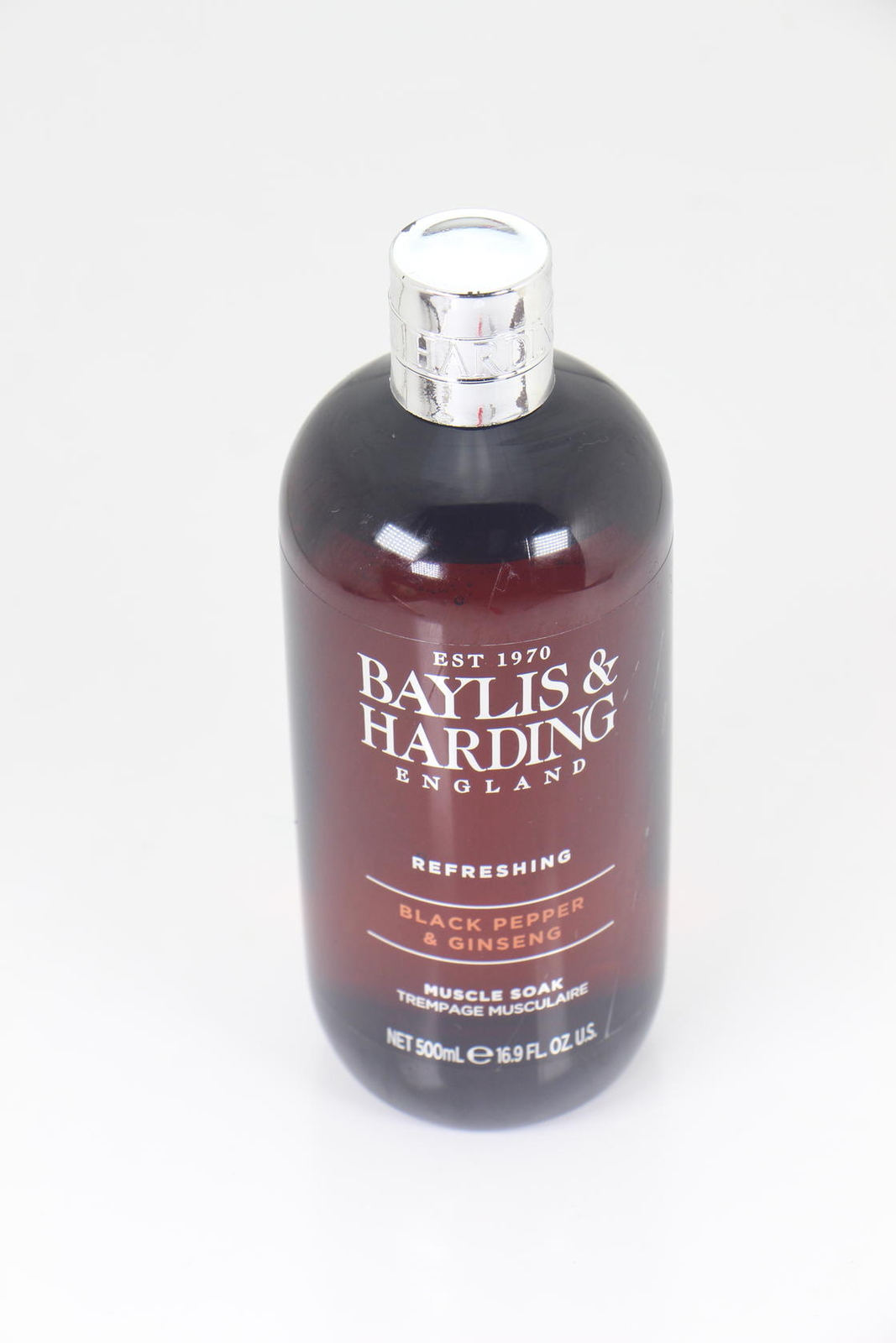 Baylis & Harding Black Pepper & Ginseng Muscle Soak 16.9 oz U30B