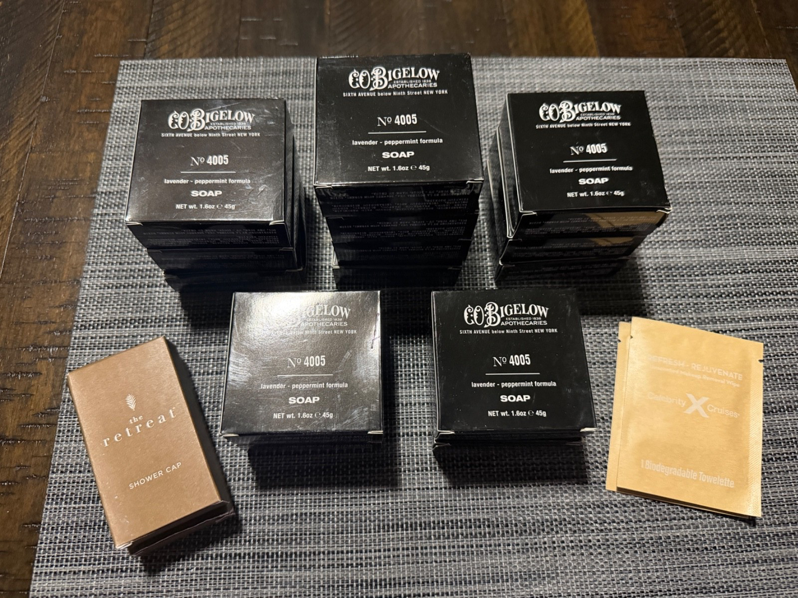 C.O. Bigelow Bar Soap Lavender Peppermint Scent No 4005 x 14 – Celebrity Cruises