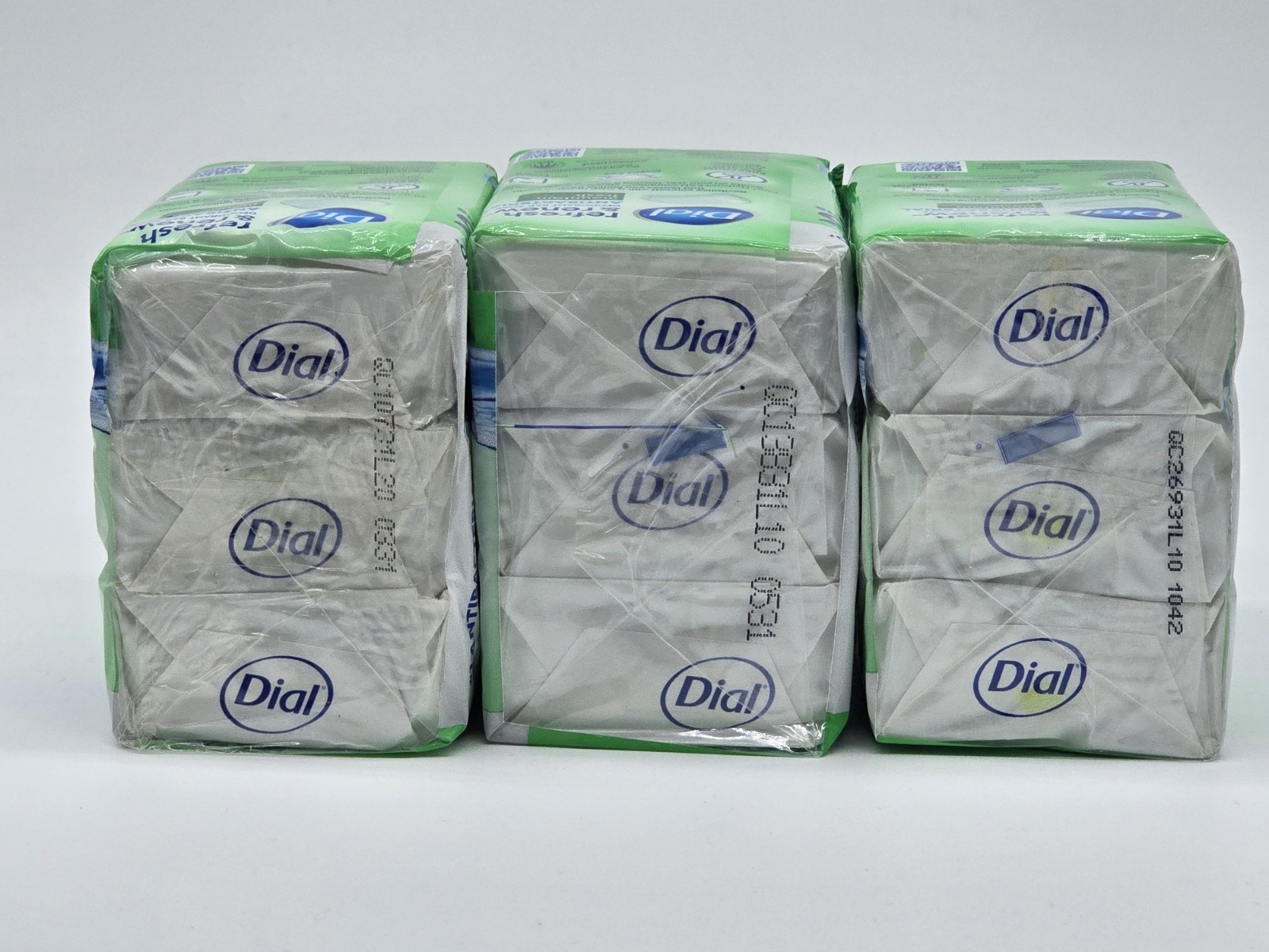 3x DIAL 3-PK MOUNTAIN FRESH SOAP BARS SEALED 4 oz BARS DEODORANT ANTIBACTERIAL