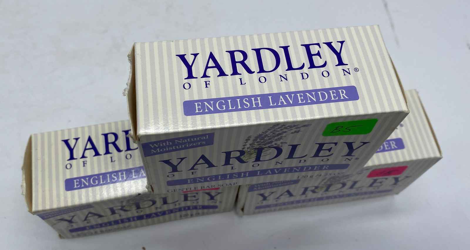Yardley London Flowering English Lavender moisturizing Bar Soap 3 Bars 4.25oz b5