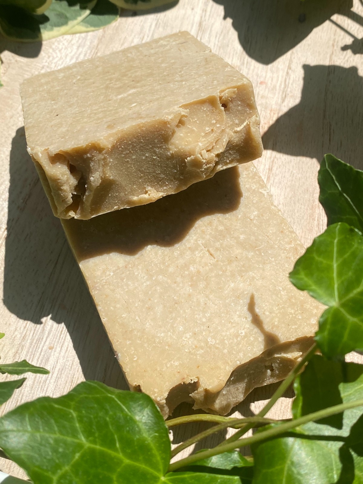 Refresh and Destress Essential oil Salt soap 4.75+ oz bar FREE 1 oz Body Butter