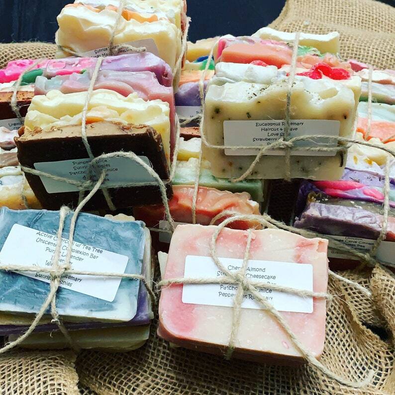 Random Soap in bundles of 11-12 ounces