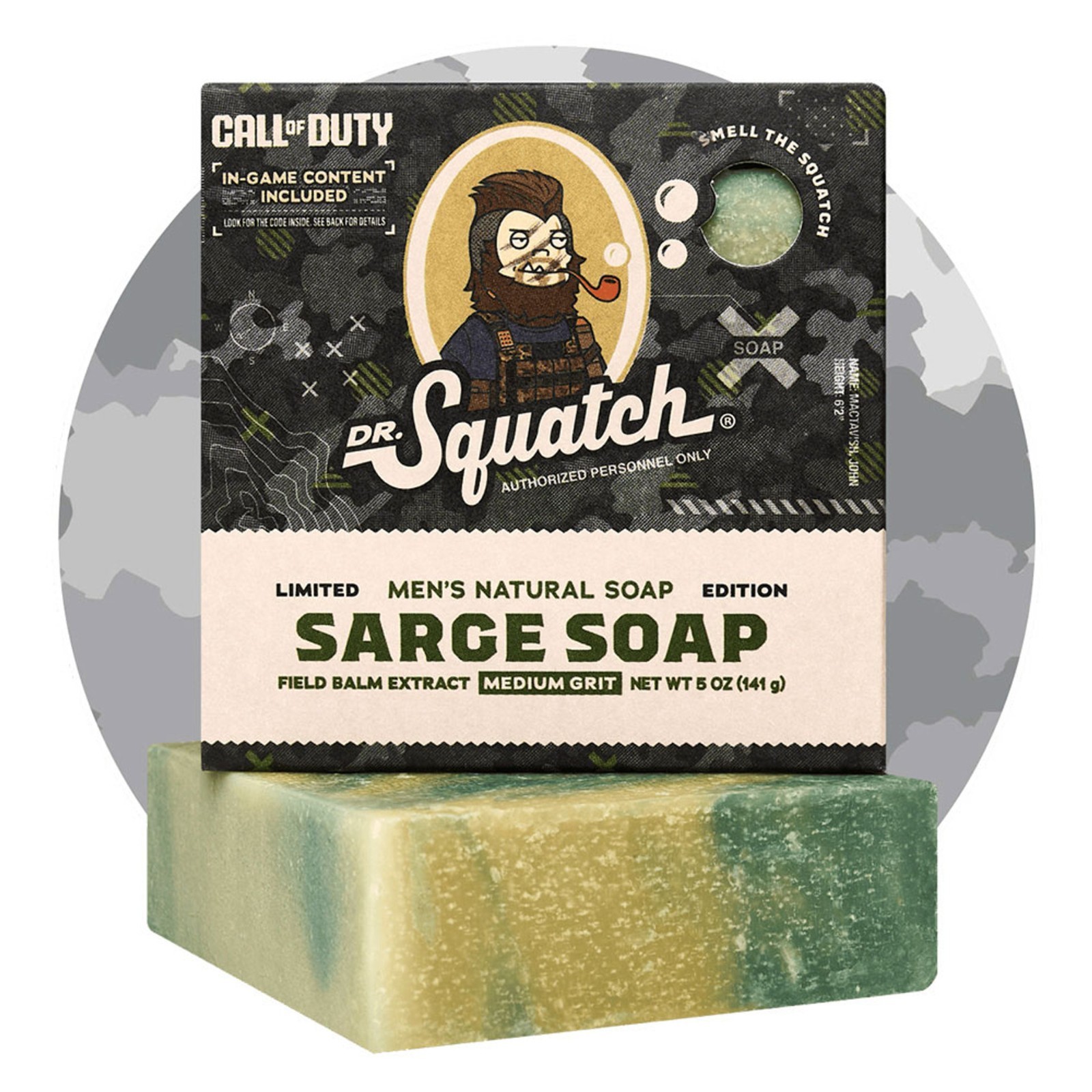 Dr. Squatch Soap Men’s natural bar soap 43 Scents Available 1 Beard Oil