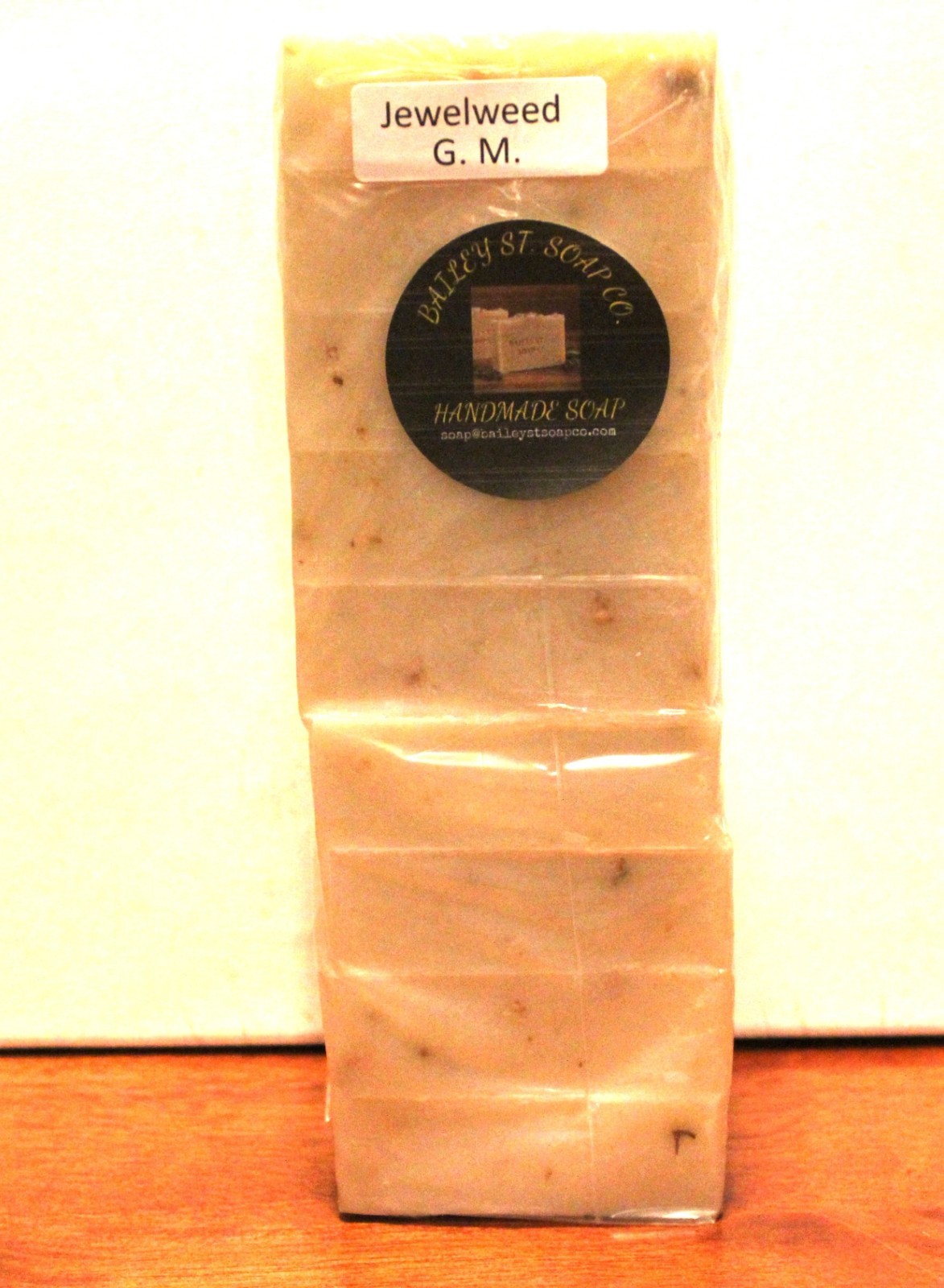 Jewelweed GoatMilk Cold Processed handmade soap loaf 9 precut bars Free Shipping