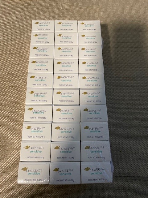 Set: Dove Body Wash Travel size (24) NIB & Dove Skin Bars Travel size (30) NIB