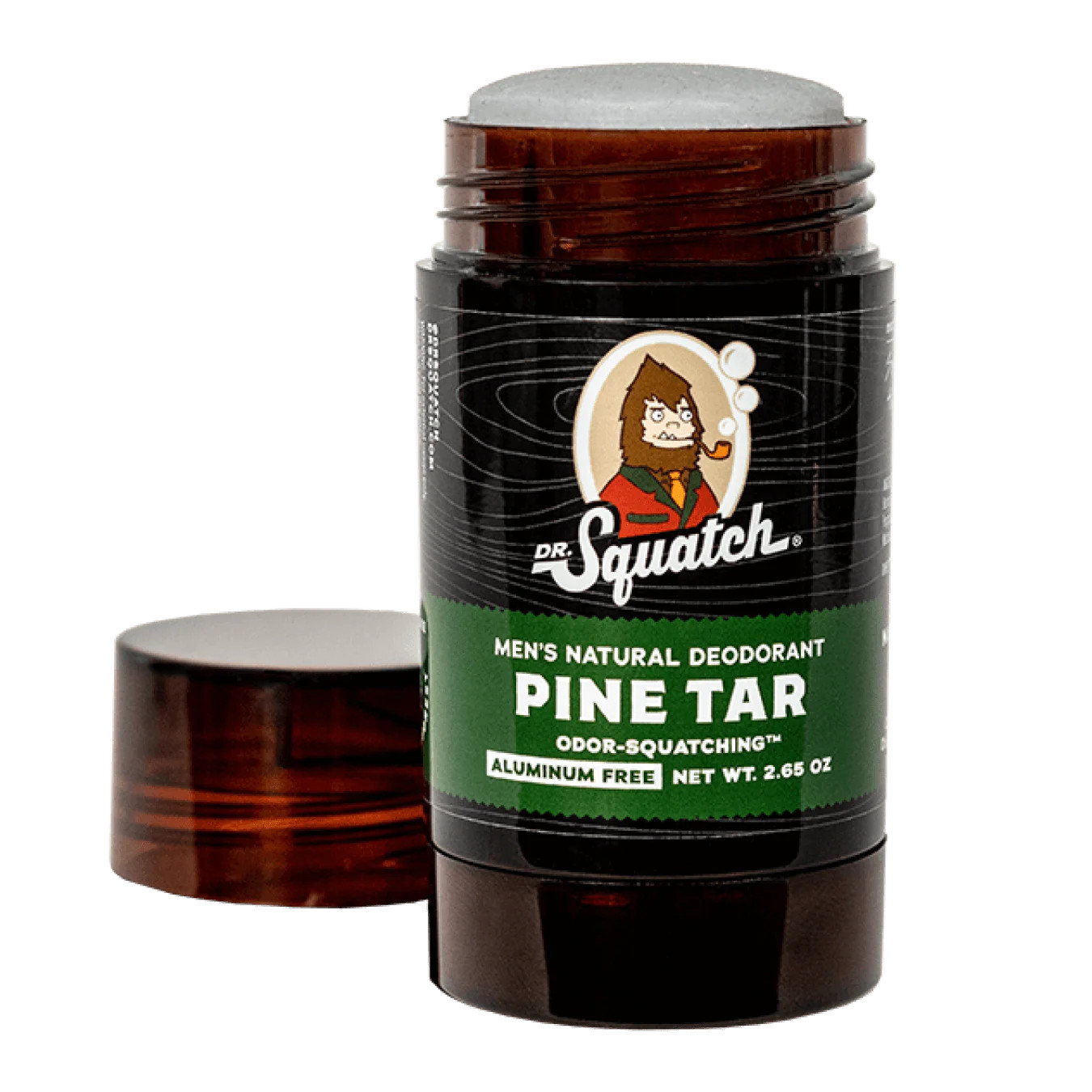 Dr. Squatch Men’s All Natural Deodorant 2.65 oz – Pine Tar