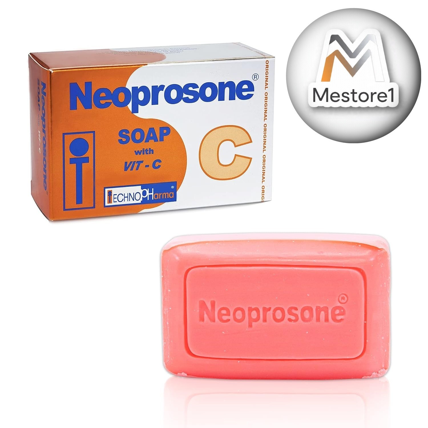 Neoprosone Skin Brightening Soap 2.82 oz / 80 g Hyperpigmentation Soap Cleans