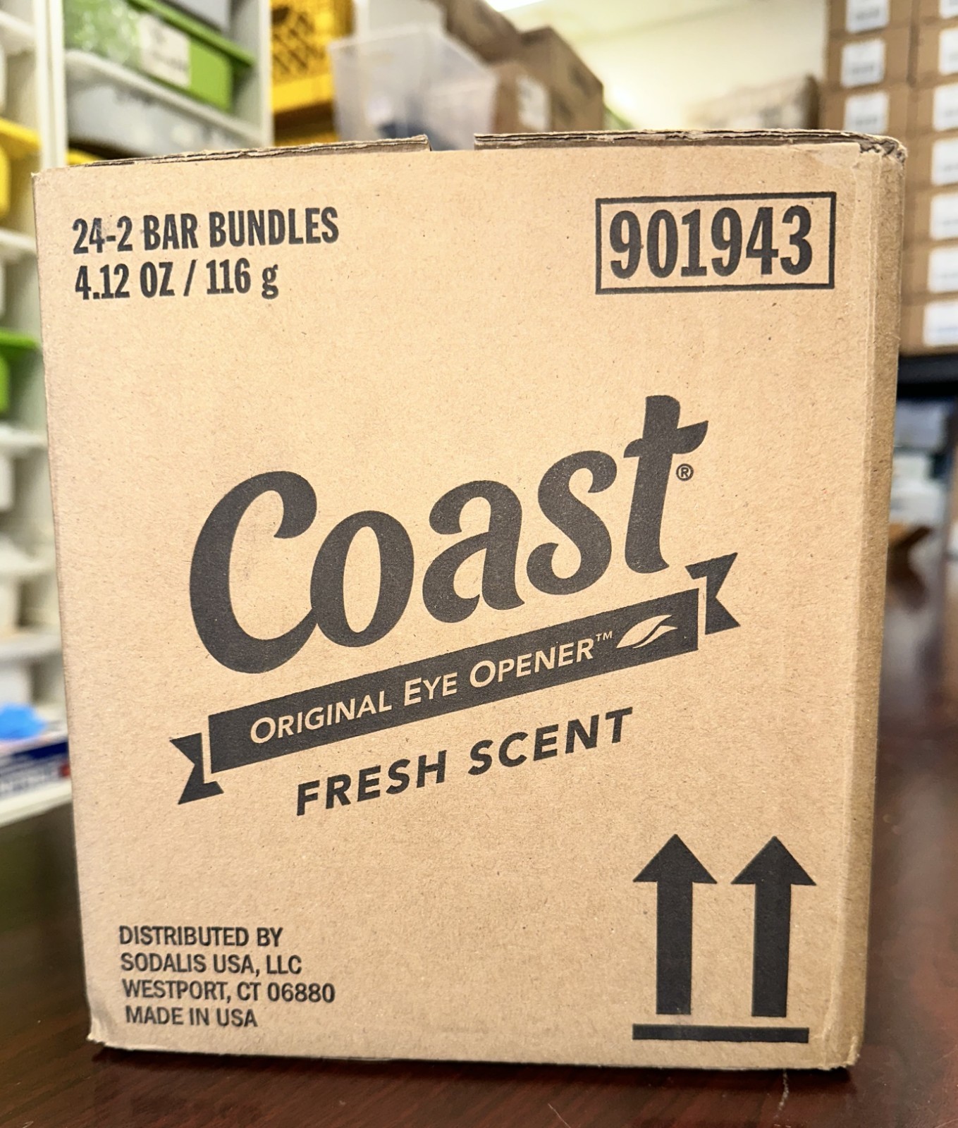 (2PK) Coast Deodorant Soap Bar Fresh Scent 4.12 oz Each BONUS SIZE NIB SEALED