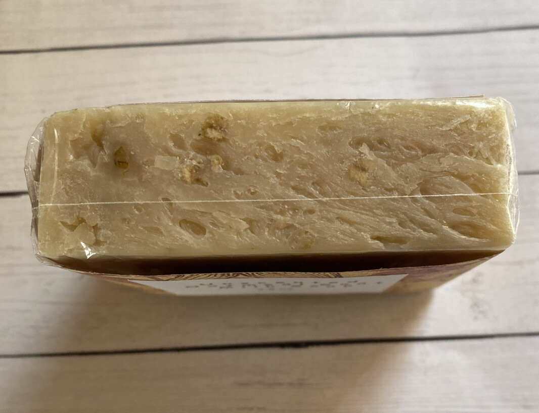 Unscented Oatmeal Goat-Milk Soap 4.8oz Bar Non GMO Made In USA