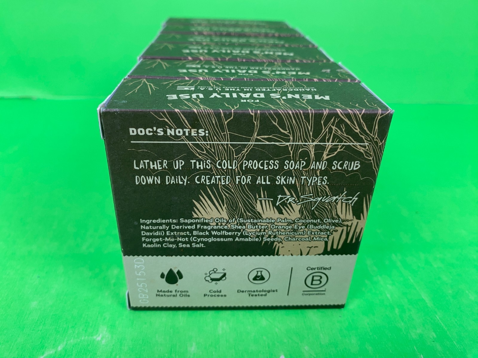 W@W L@@K 6 BARS BRAND NEW SQUATCH LIMITED EDITION SOAPS WEREWOLF WASH HALLOWEEN