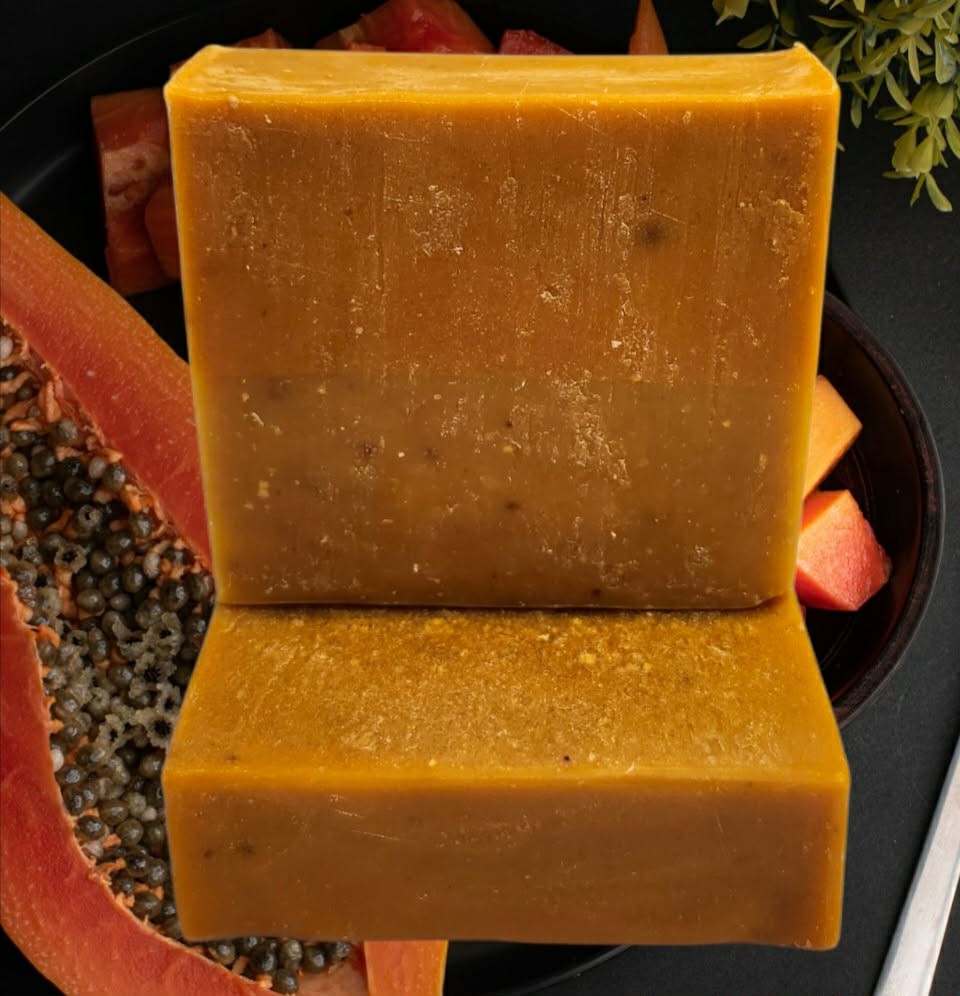 1 Milky Papaya Whitening Beauty Soap w/ Kojic Powder & Niacinamide B3