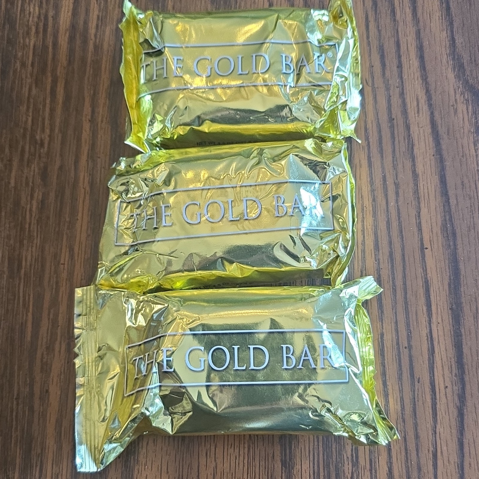 LOT of 3 MELALEUCA THE GOLD BAR SOAP 4.5 OZ NEW/SEALED FAST, FREE SHIPPING!!