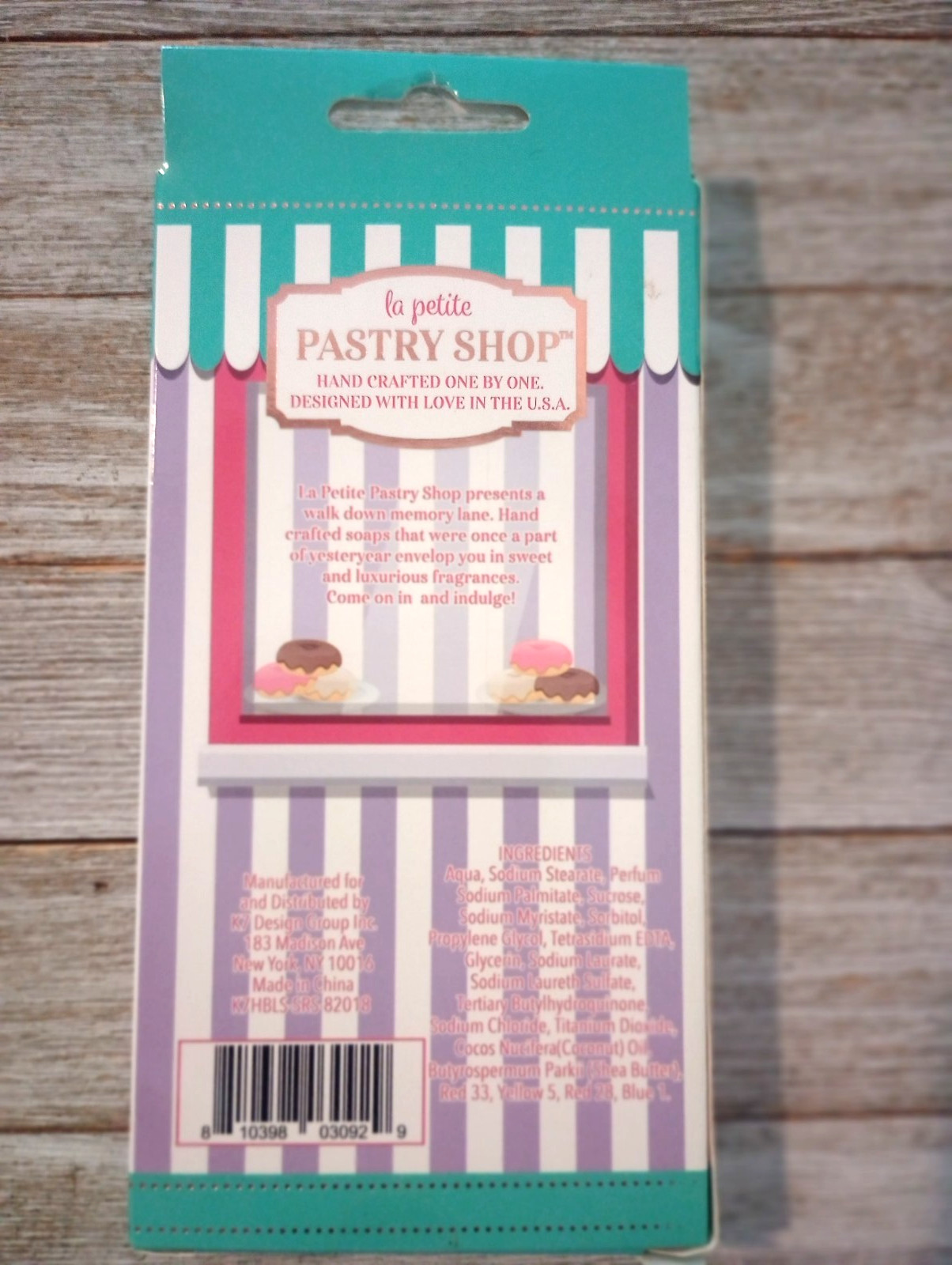 La Petite Pastry Shop Popsicle Soap Watermelon Splash Scented New