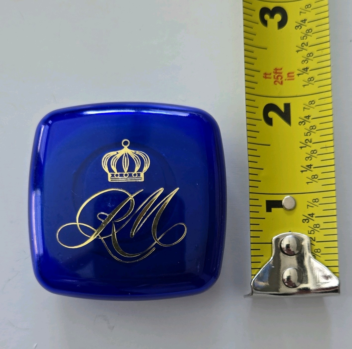 Lancôme Body Bar Soap 25g Beige Rectangular Solid in Blue Collectible Case