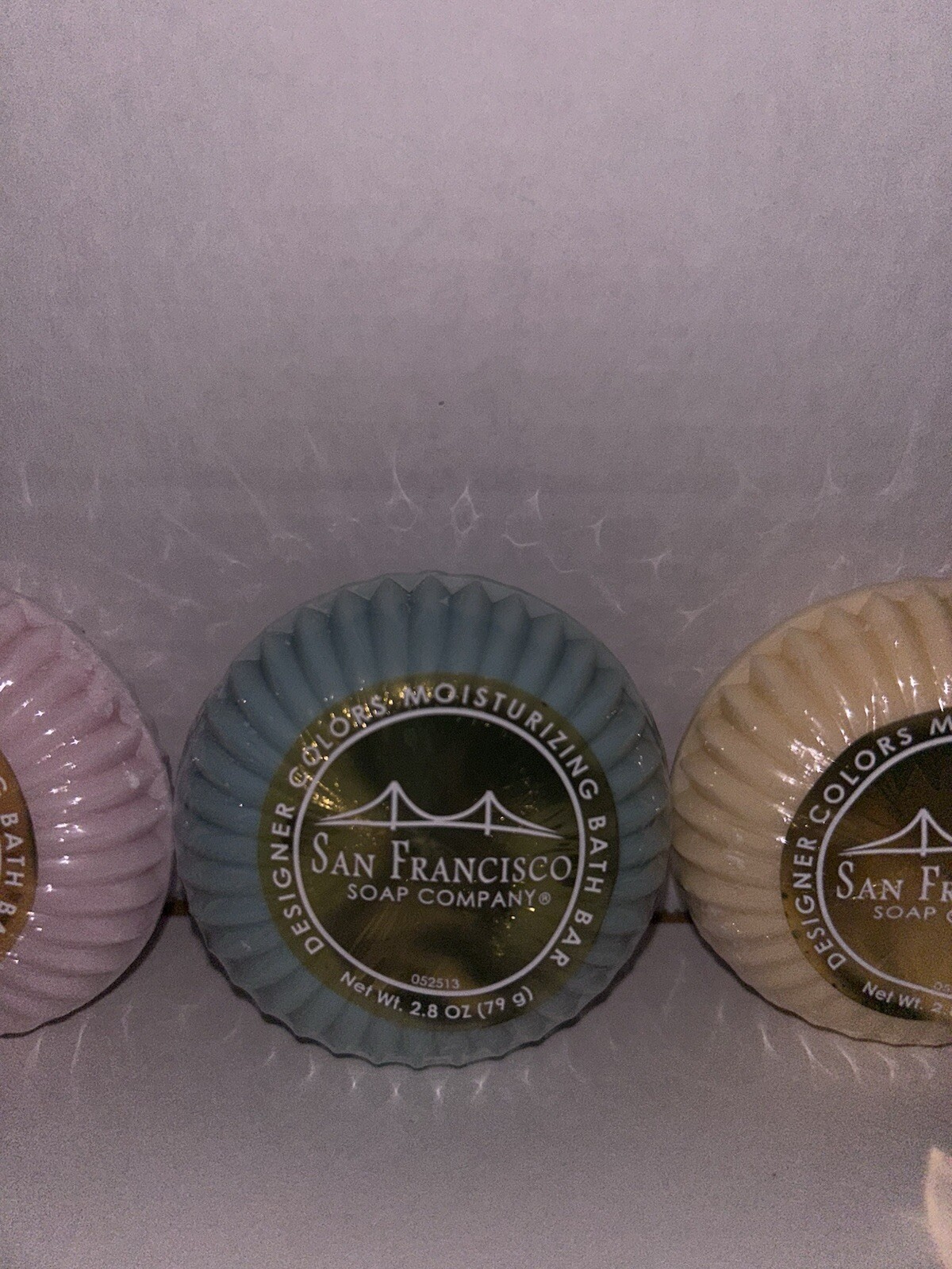 8 San Francisco Soap Company Decorative Designer Colors Moisturizing Bath Bar