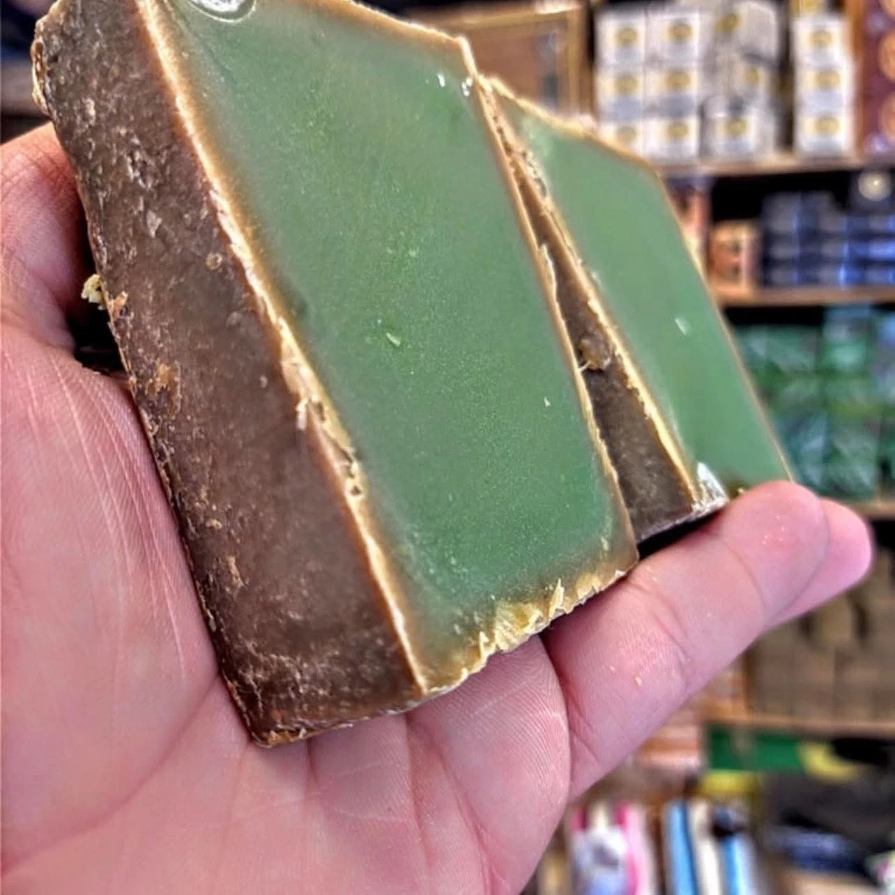 Laurel oil soap Olive Traditional Natural Aleppo-Ghar Best Vegan صابون غار حلبي