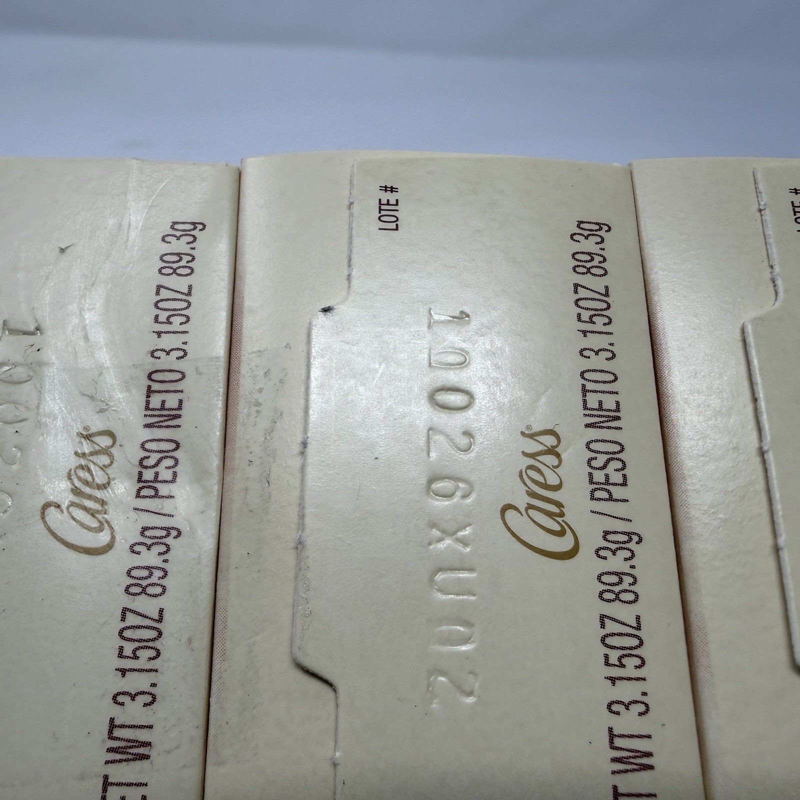 Caress Bar Soap(4)pk Endless Kiss Creamy Vanilla & Sandalwood Silkening Retired