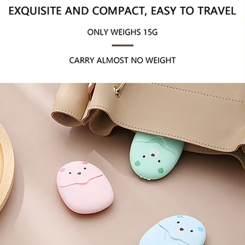 50/150Pcs Travel Soap Sheets Portable Soap Paper Bath Hand Outdoor Travel Cleani