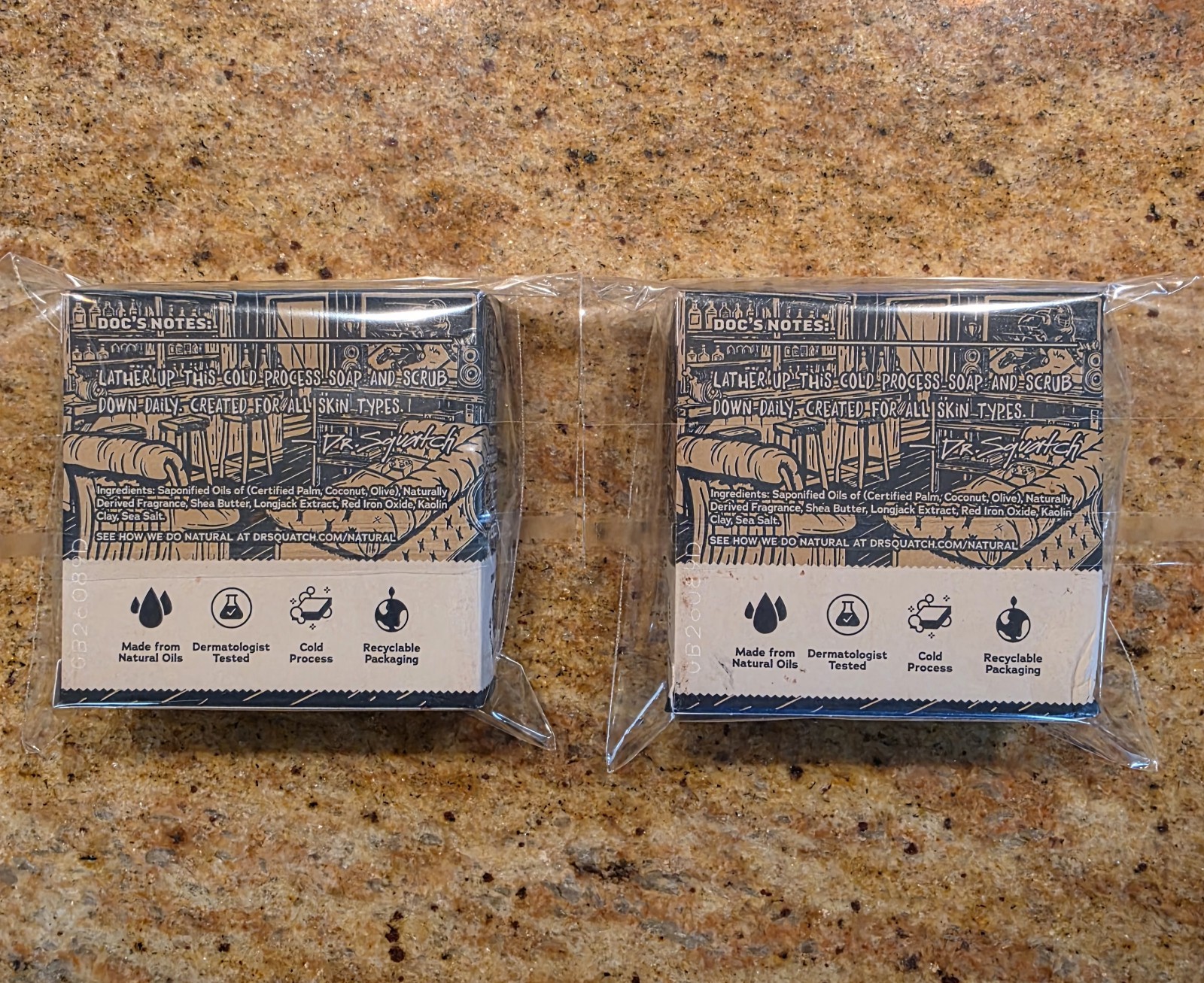 🧼Dr. Squatch Friday Night 5oz Soap Bar Online Exclusive (2 Pack)🧼