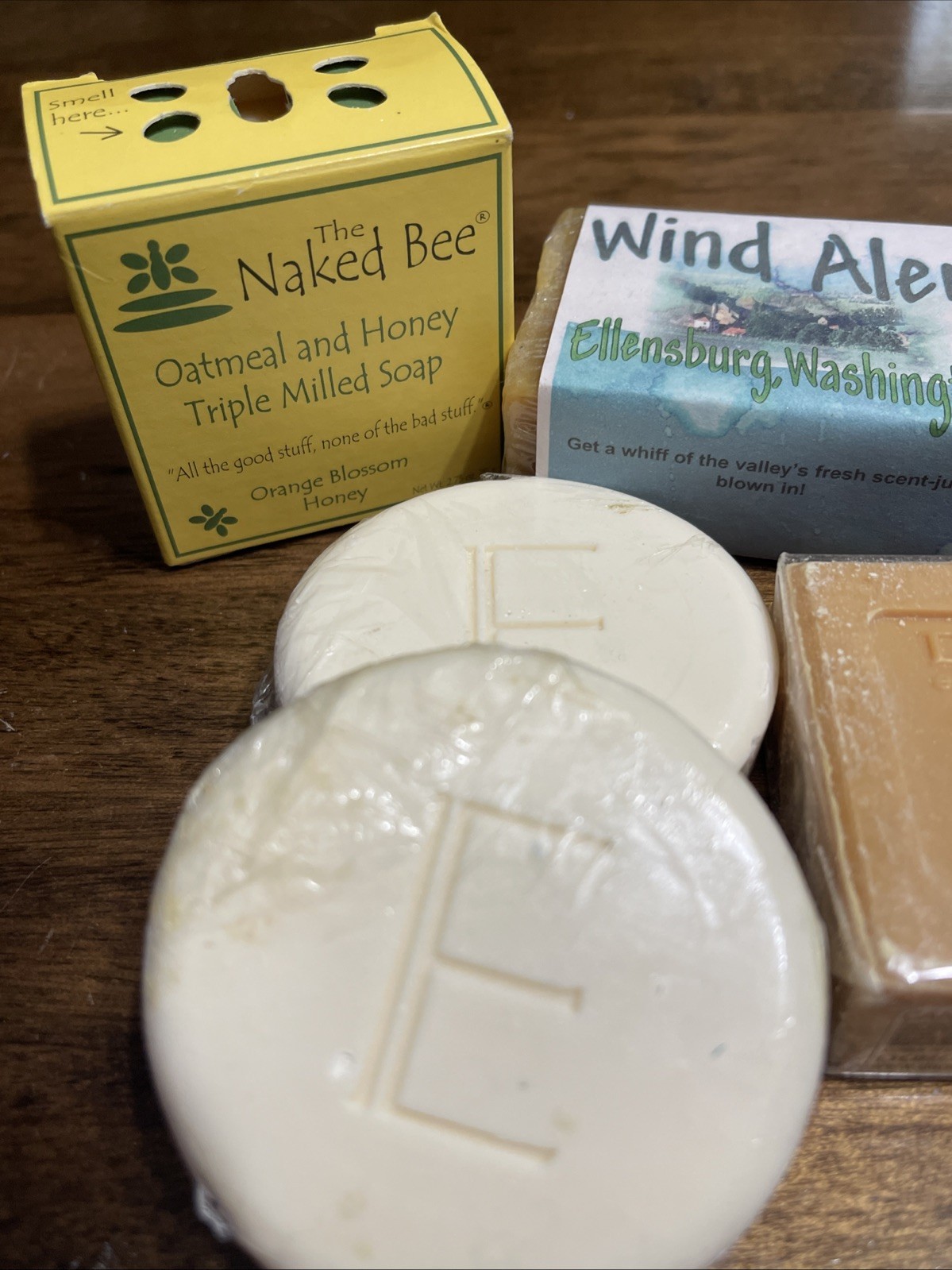 Soap Bar Lot 6 Mixed Variety Over 1 Pound Of Soap The Naked Bee Durance France