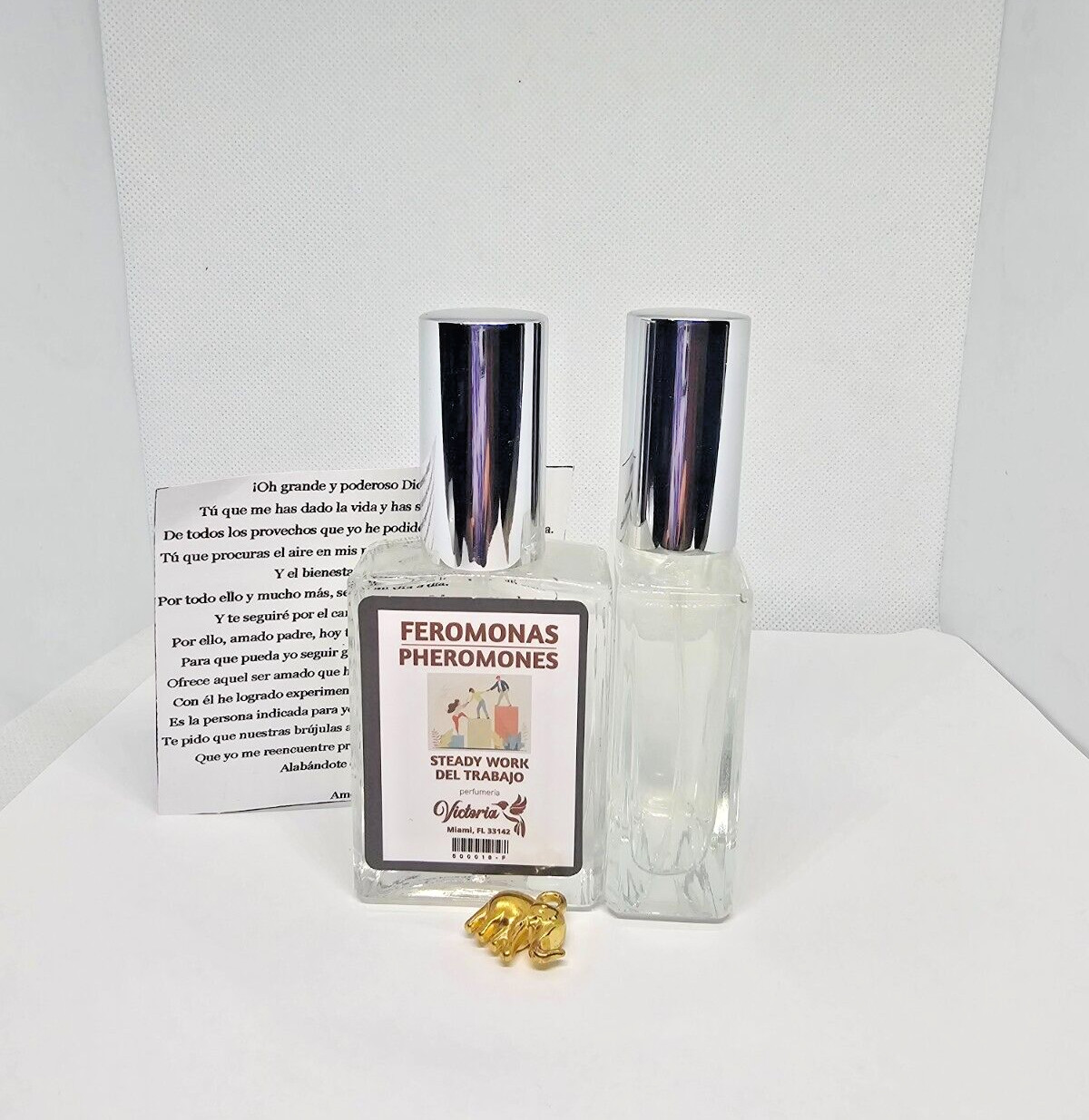 PERFUME PARA TRABAJO / FROM WORK CONSIGUE TRABAJO AL INSTANTE ATRAE EXITO 1PC