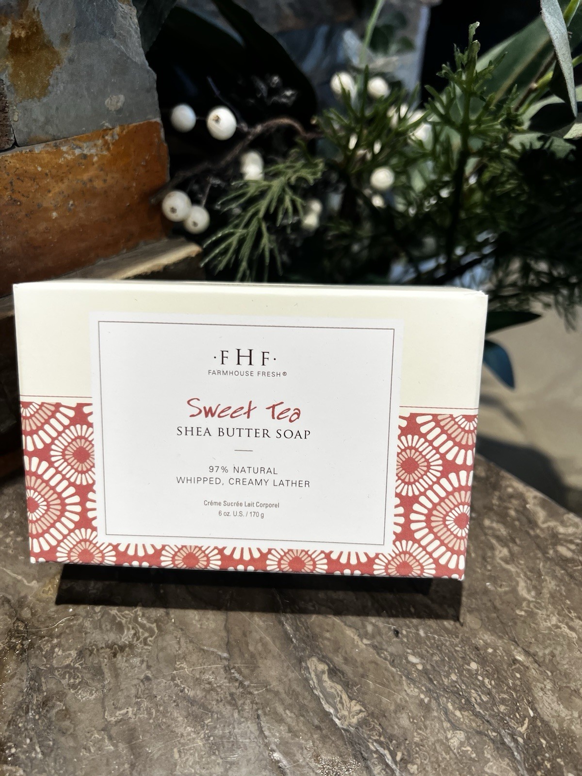 FHF Farmhouse Fresh Sweet Tea Shea Butter 6 oz Bar Soap