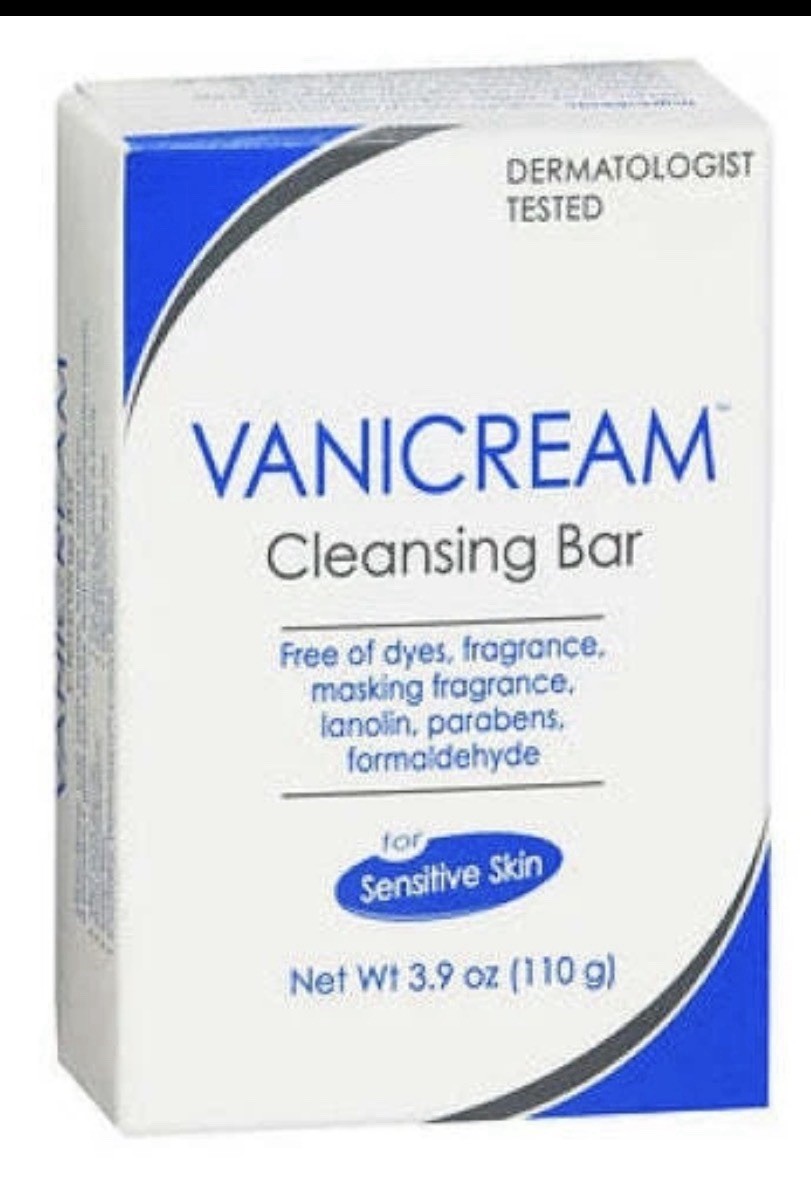 Vanicream Cleansing Bar 3.9oz Each, 2 Pack Free Shipping