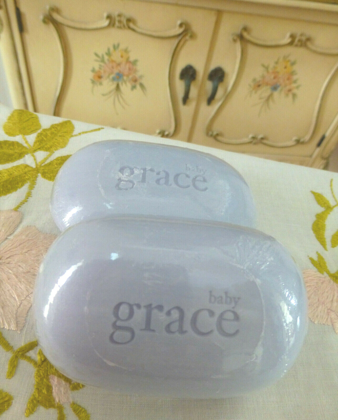 2006 Philosophy BABY GRACE Soap Set: 3 Oz 85g Each PRE-COTY Original 6 Oz TOTAL