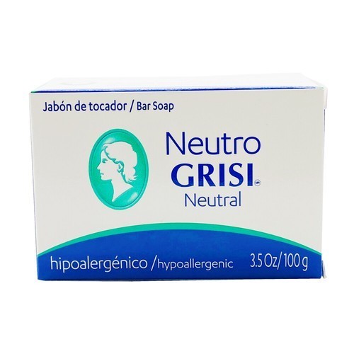 3 Pack–NEW – Free Shipping Neutro Grisi Neutral Soap Bar 3.5 oz -Cleanser
