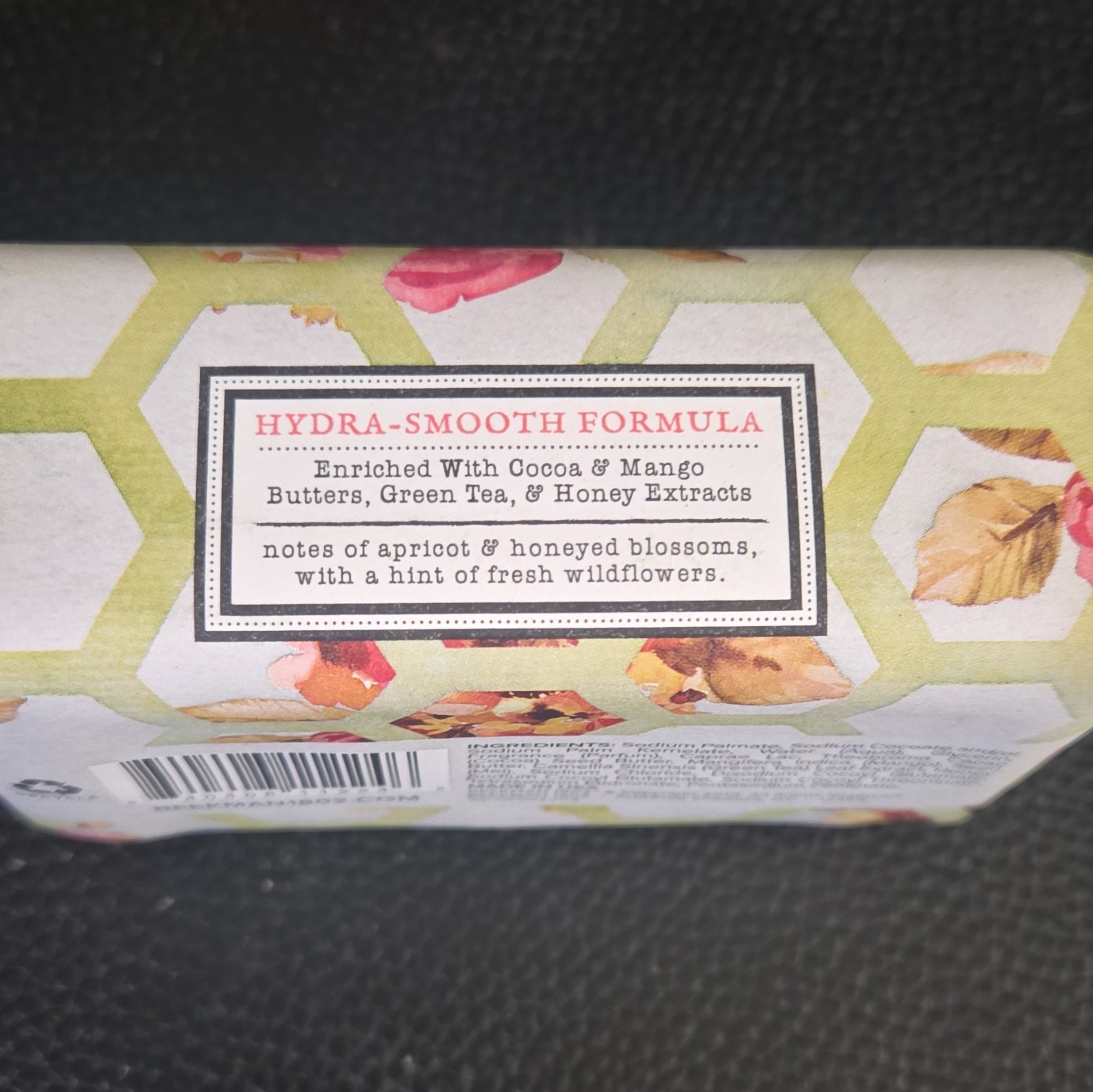 Beekman 1802 Goat Milk Soap Bar Apricot & Honey Tea 9 oz Paraben-Free