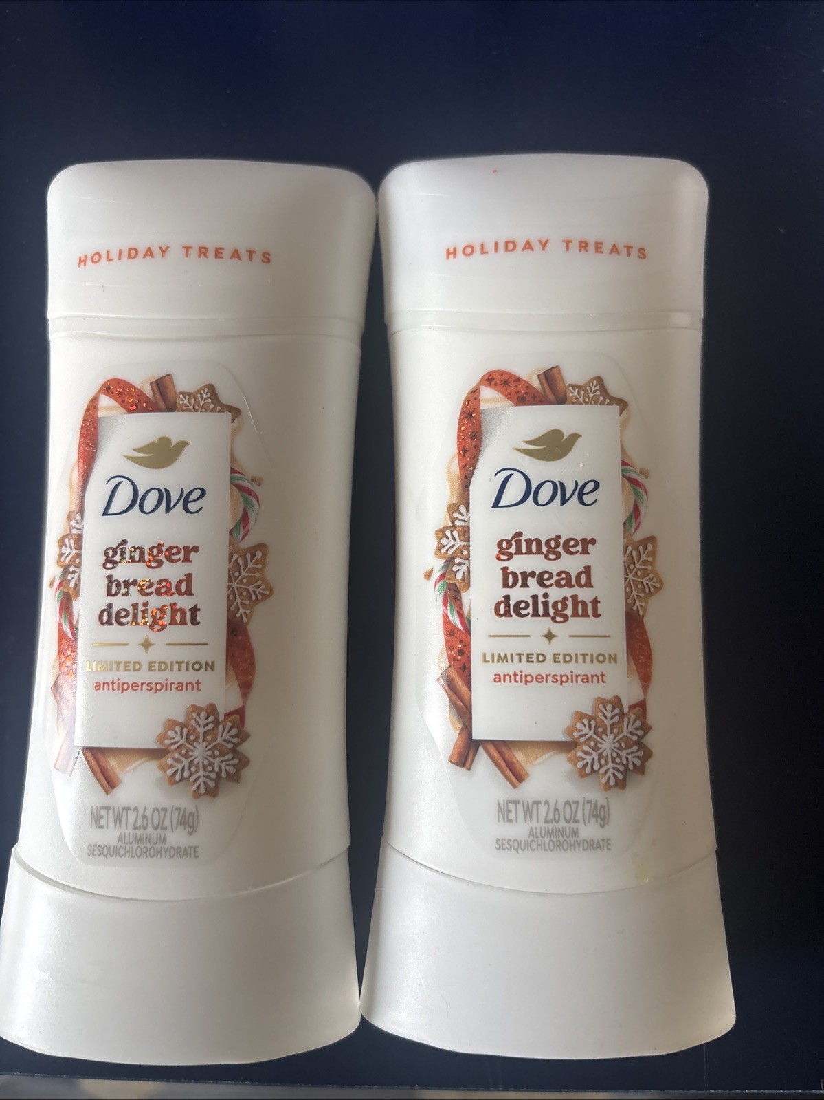 2X-Holiday Treats Dove Gingerbread Delight Limited Edition