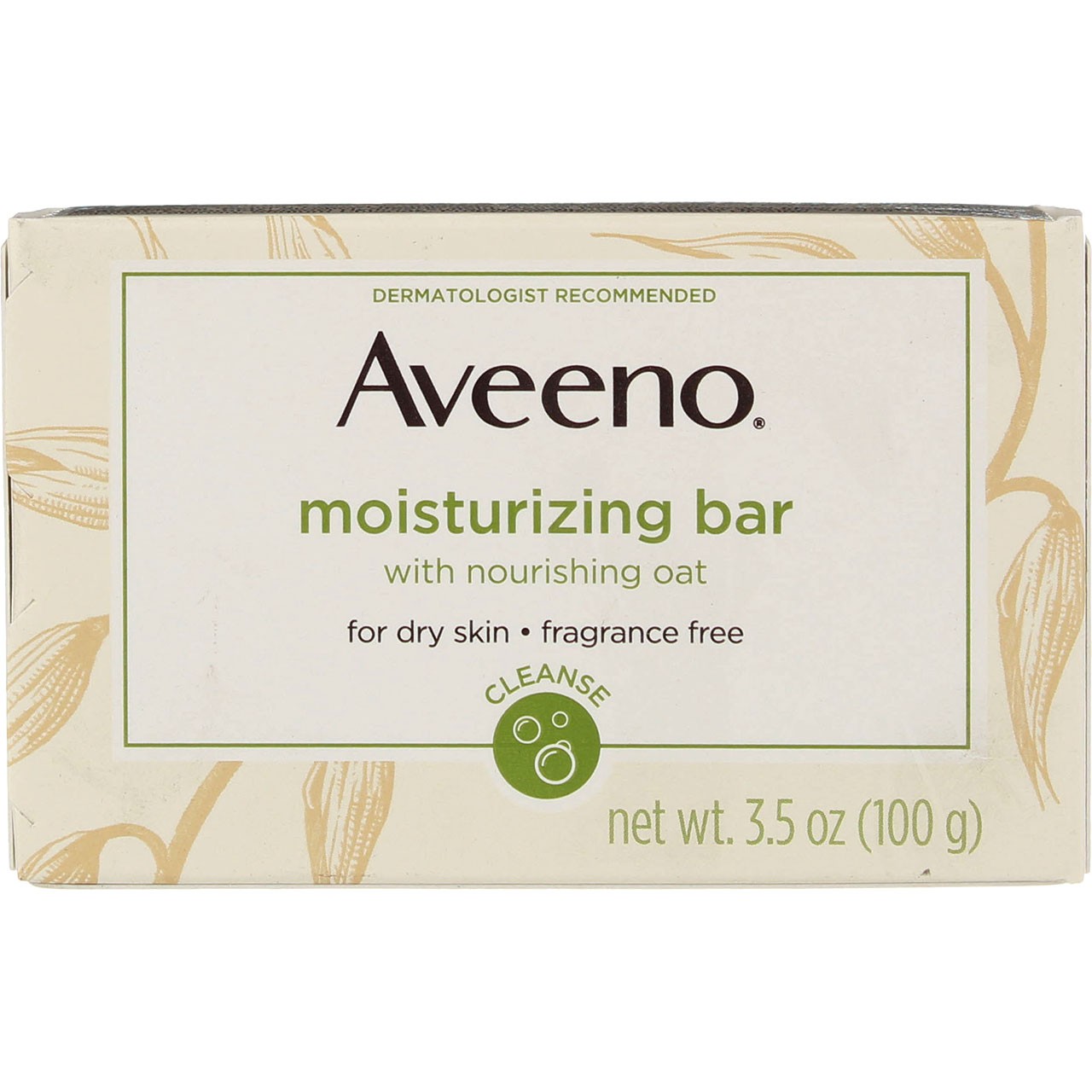 24 Pack Aveeno Moisturizing Bar Soap, Fragrance Free, 3.5 oz