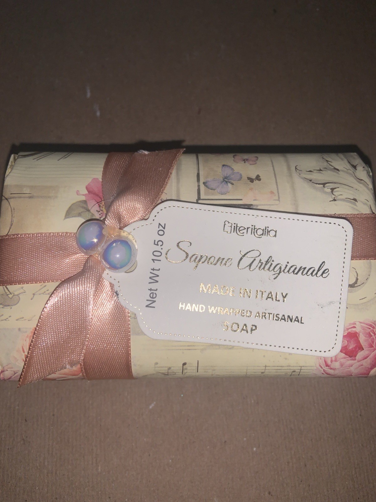 5x Sapone Original Rose Scented 10.5 Oz Soap Bars