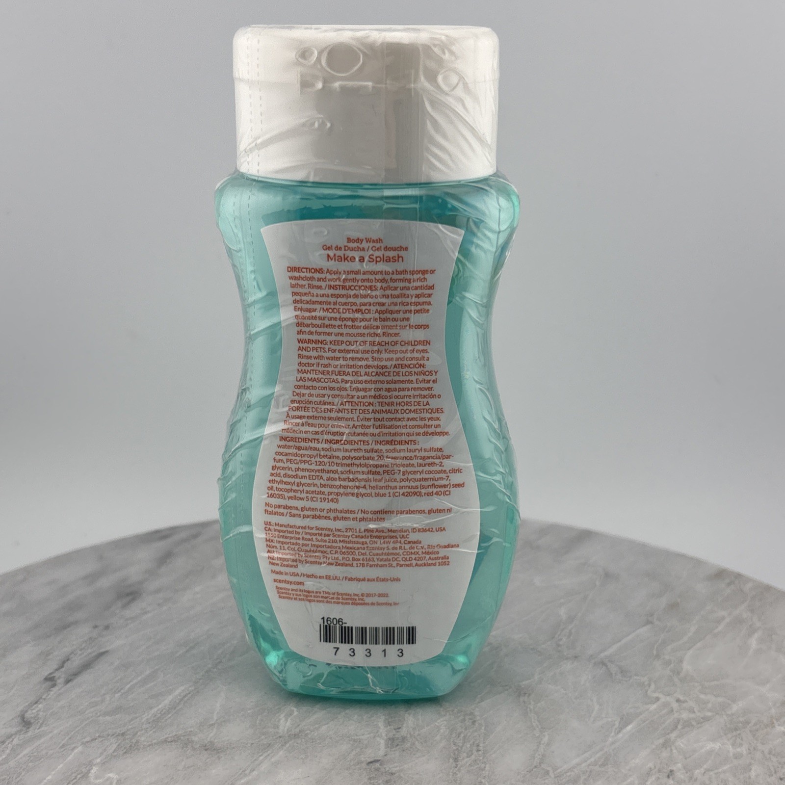 Scentsy Make a Splash Body Soap – Melon Green Apple – New Sealed Discontinued