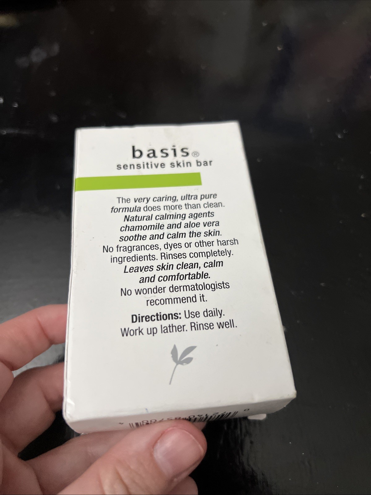 Basis Sensitive Skin Bar Soap Cleans Soothes 4 oz