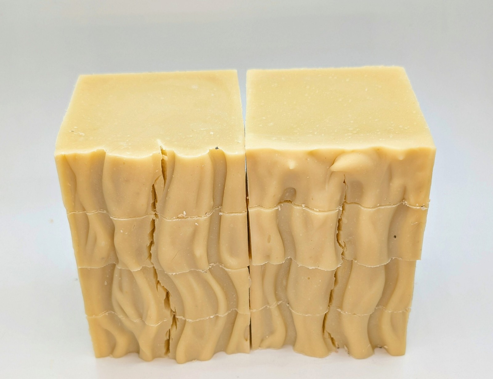 Mango Butter, Apricot and Jojoba Oil Scrub Bar with Brazilian Yellow Clay
