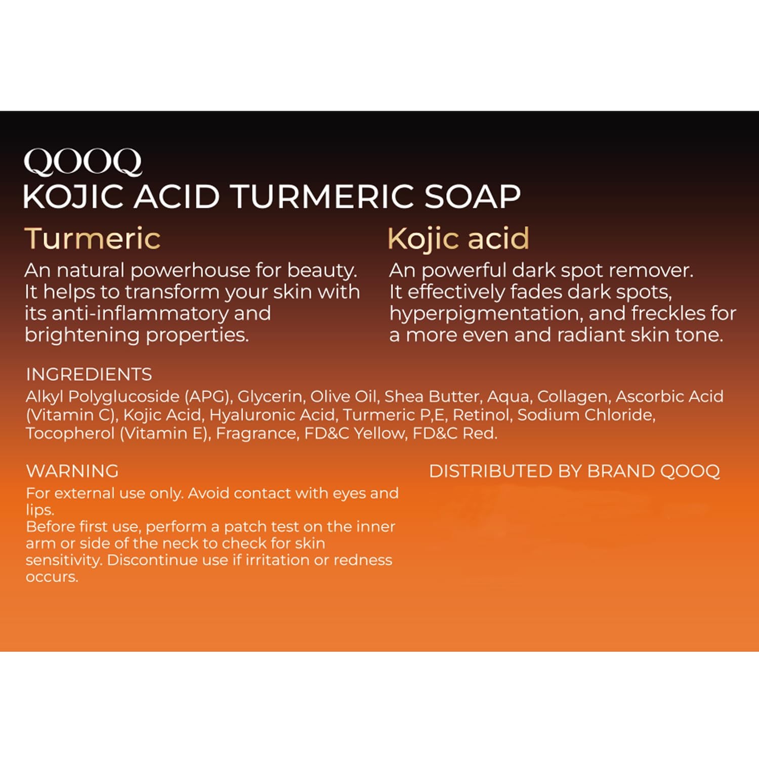 Turmeric Kojic Acid Soap for Dark Spots Remover – Facial Cleansing Bar with V…
