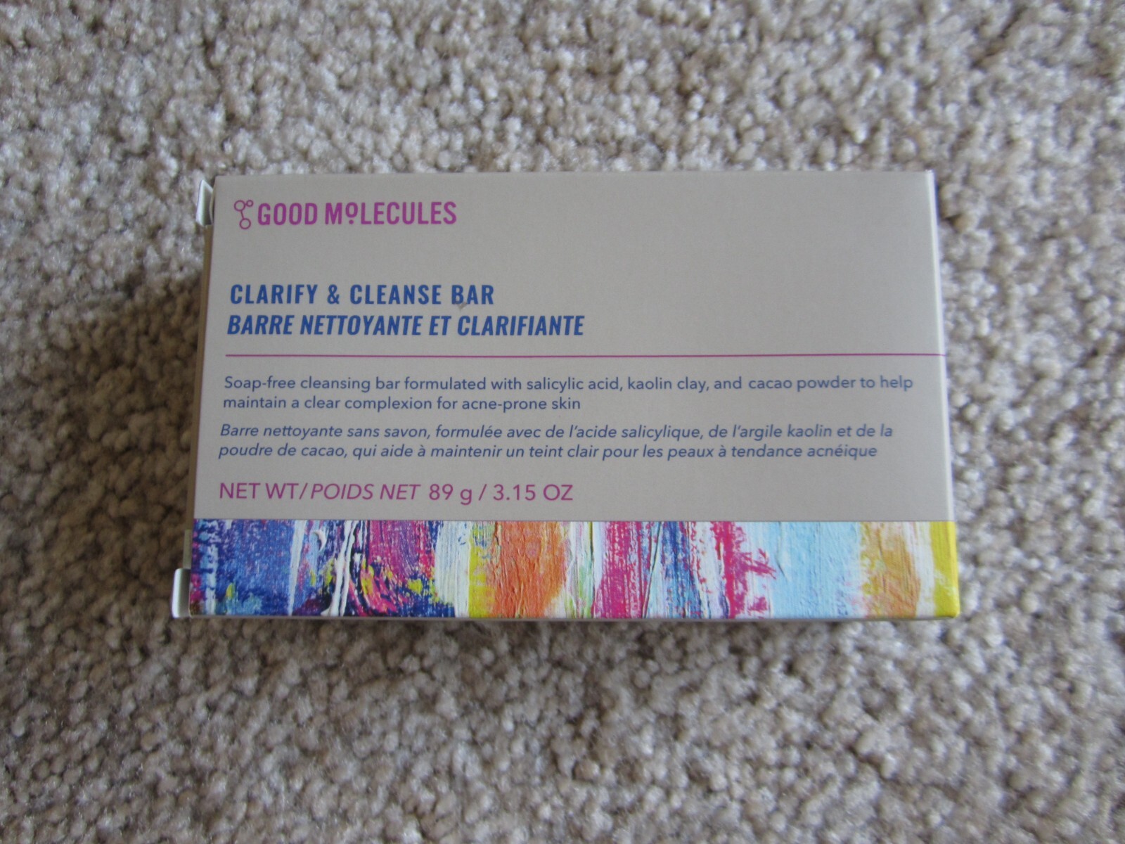 Good Molecules Clarify & Cleanse Bar 3.15 oz.