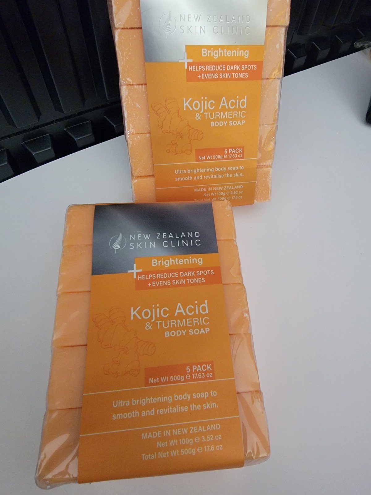New Zealand Skin Clinic Brightening Kojic & Turmeric Body Soap 5 Pk 17.6 oz