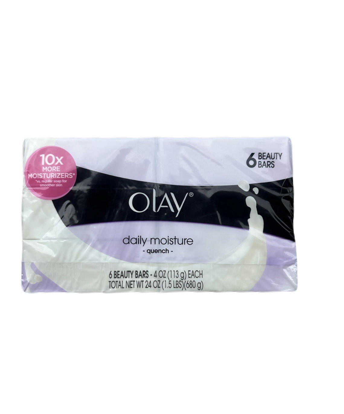 6 Olay Daily Moisture Quench Beauty Bars 4oz New Old Stock Formula Discontinued