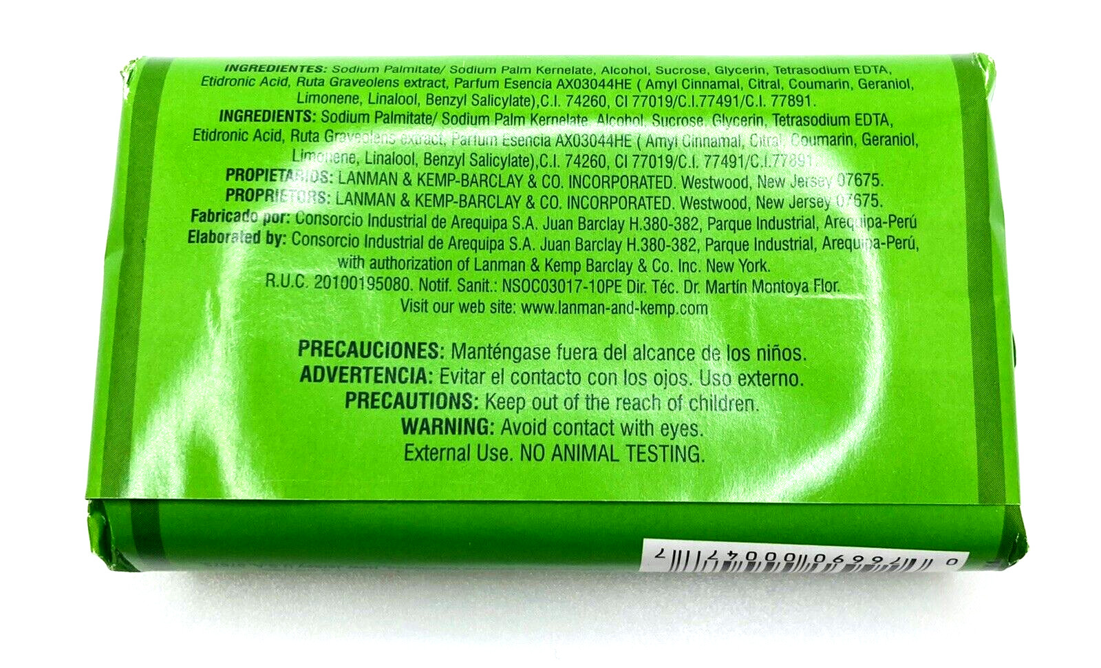 (Pack of 12) Murray & Lanman Rue Glycerine Soap 3.35 oz – Jabon de Ruda
