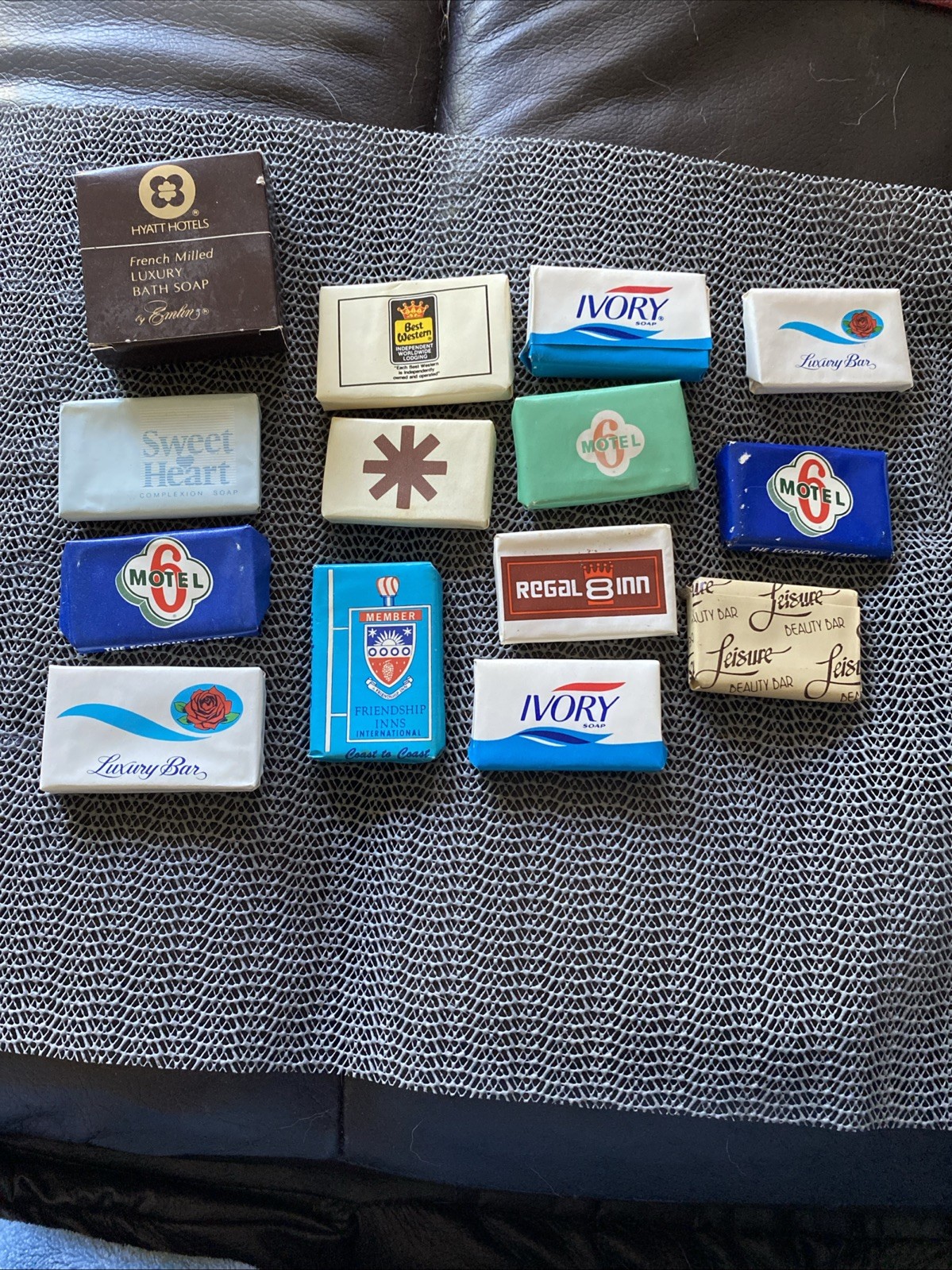Vintage Hotel Motel Travel Size Soaps Lot 14 Budget Days Inn Ramada American