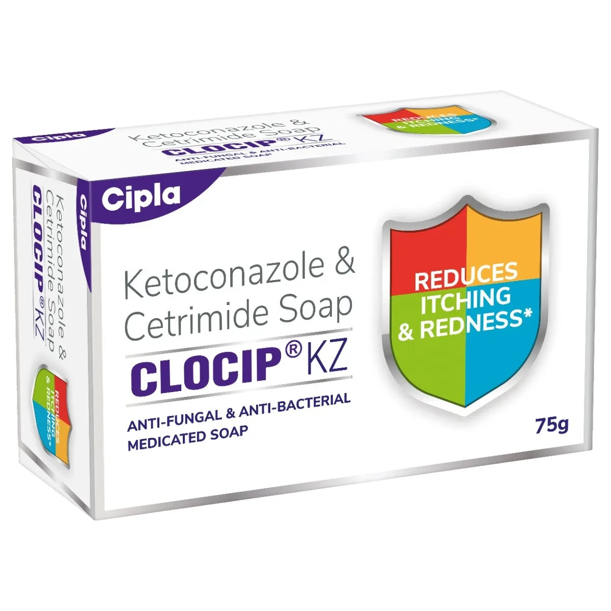 Clocip KZ Antifungal Soap Pack of 3 | Helps with Itching & Fungal Skin Care