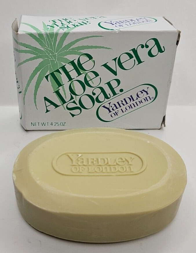 Vtg. YARDLEY of London © 1979 Aloe Vera Soap 4.25oz Bar