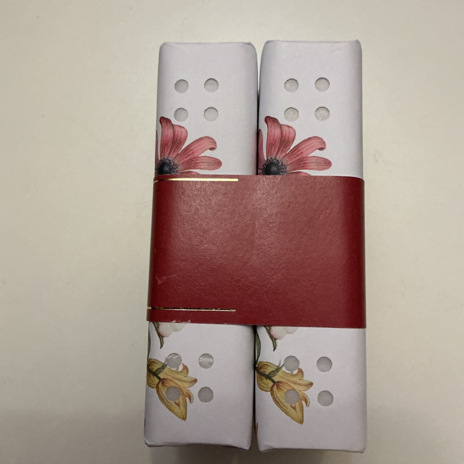 Vila Cardillium Poppy Scented Bar Soap Made in Portugal 2 bars 7oz each